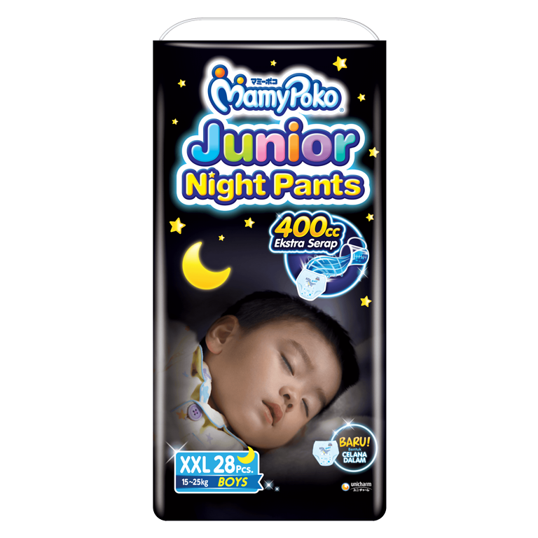 MamyPoko Junior Night Pants XXL Boy