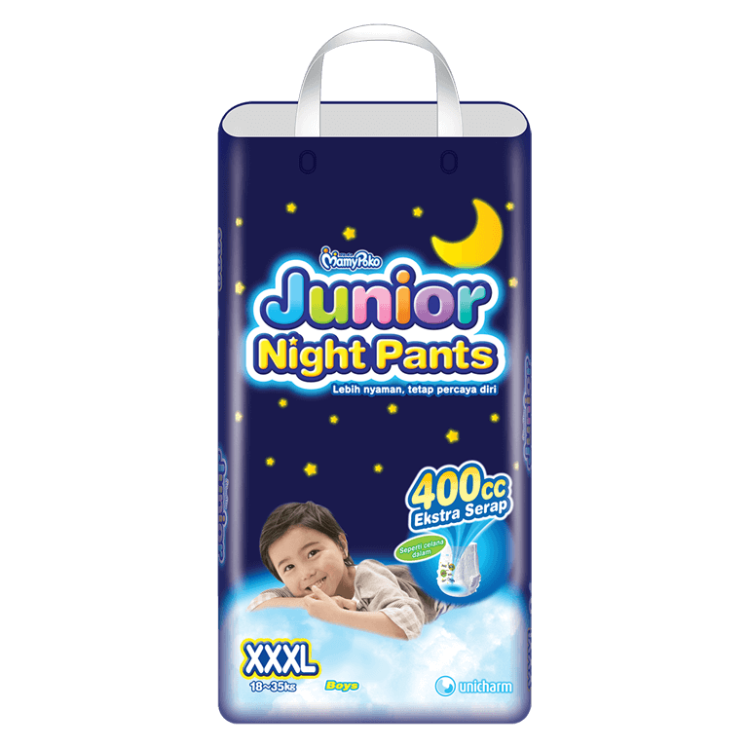 MamyPoko Junior Night Pants  (Celana Malam) XXXL Boy