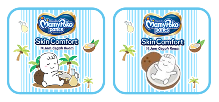 Desain Pokojang yang lucu dan menggemaskan, ganti popok jadi lebih MENYENANGKAN!