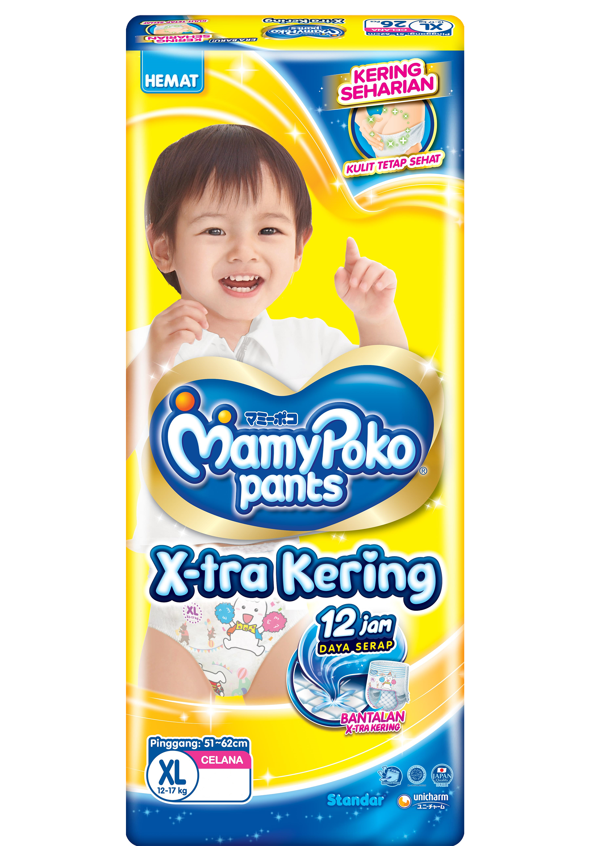 MamyPoko Pants X-tra Kering xl