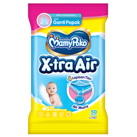 Tissue Basah Bayi untuk Ganti Popok