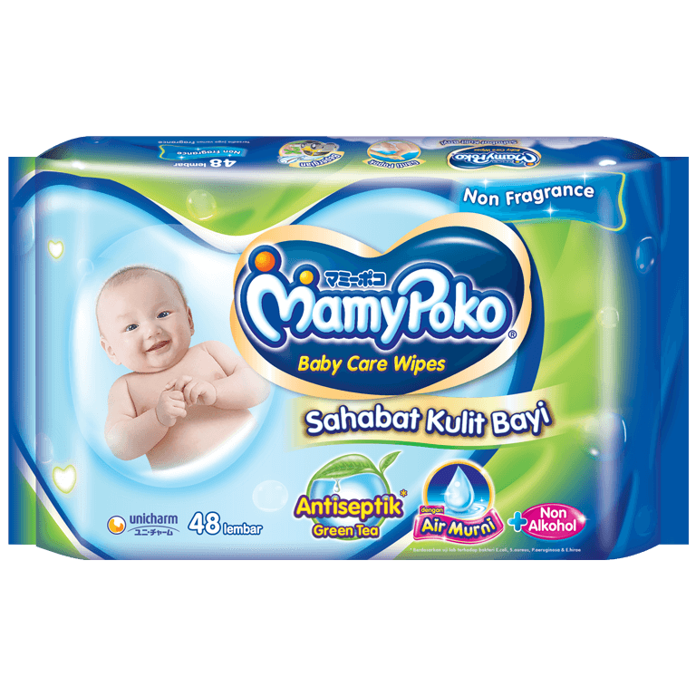 MamyPoko Baby Care Wipes Reguler Antiseptik