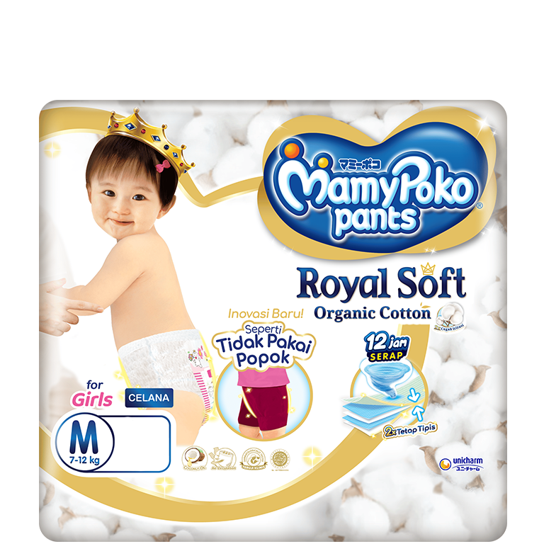 MamyPoko Pants Royal Soft m girl