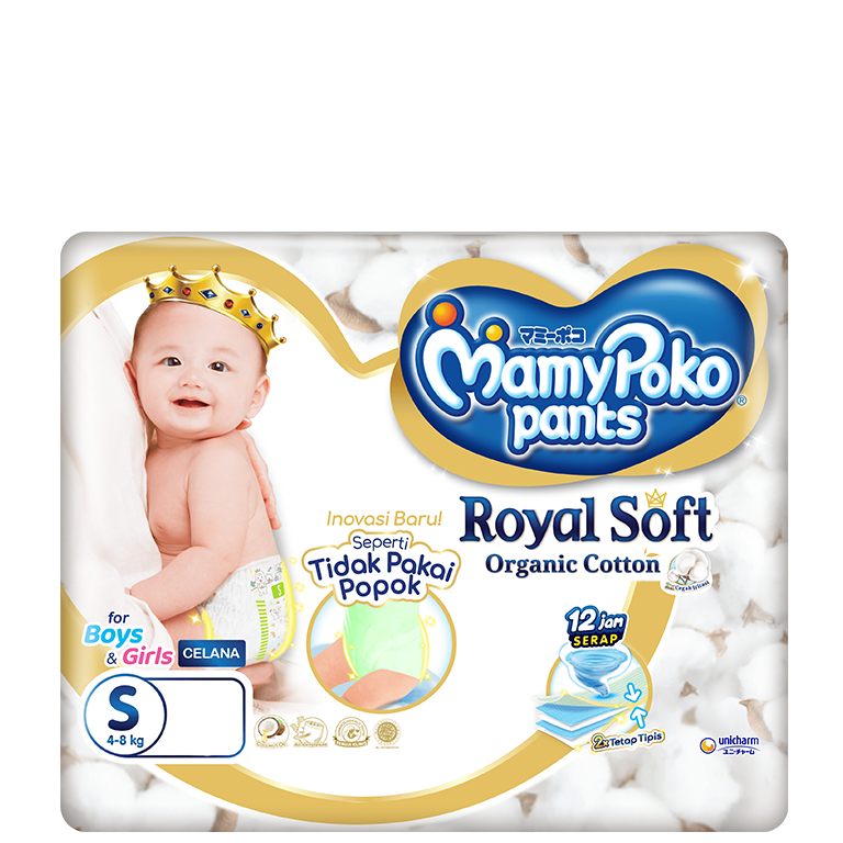 MamyPoko Pants Royal Soft NB